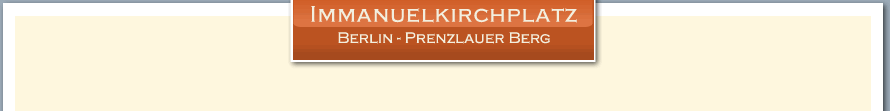 Immanuelkirchplatz Berlin Prenzlauer Berg - Eigentumswohnungen von Pohl & Prym